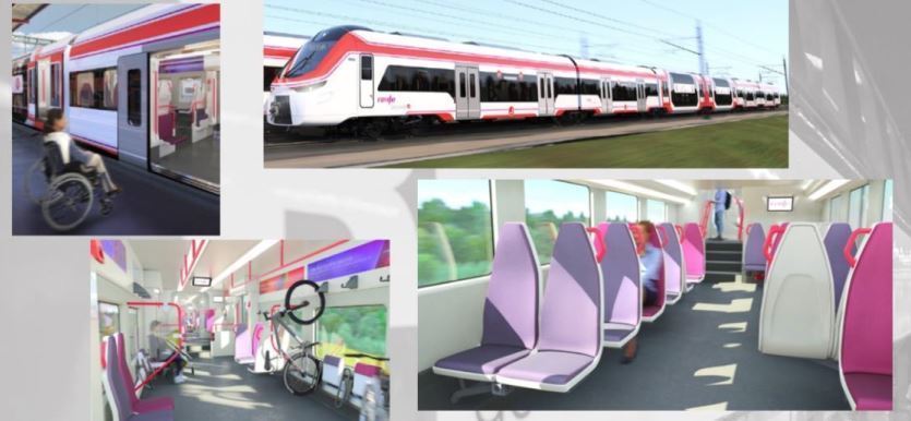 Imagen de los trenes