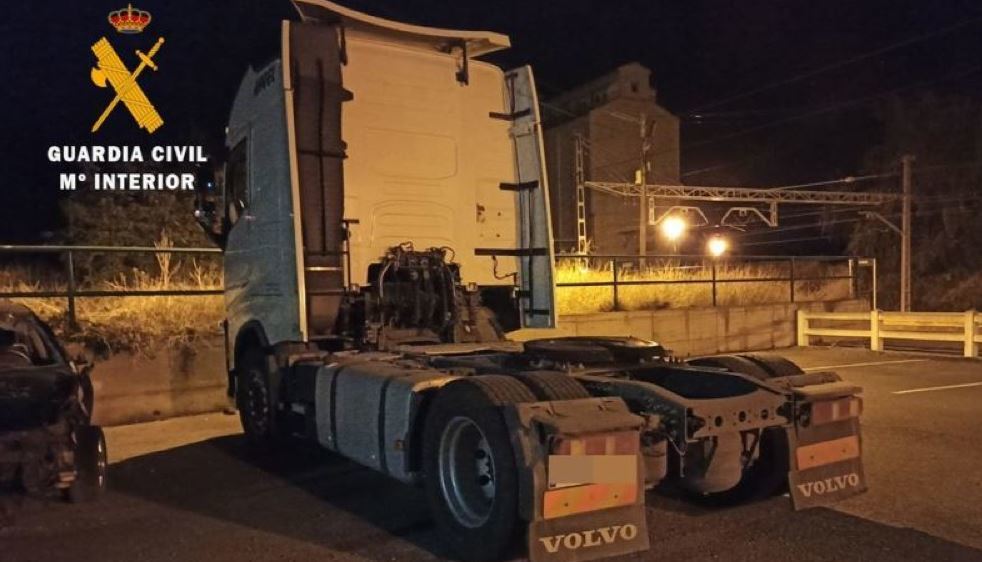 Cabeza tractora recuperada