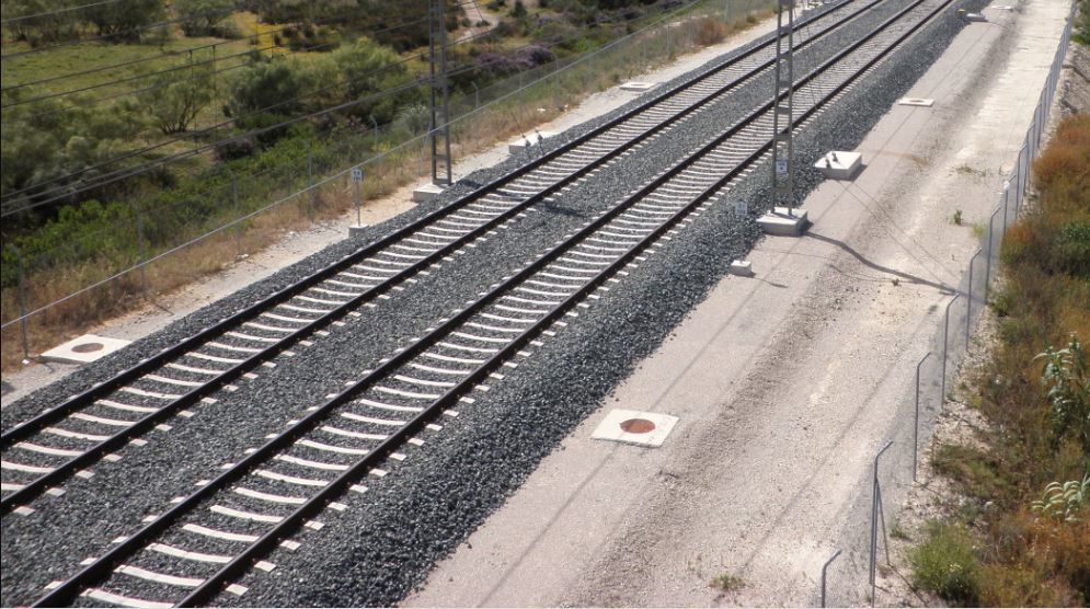 Imagen de unas vías de tren