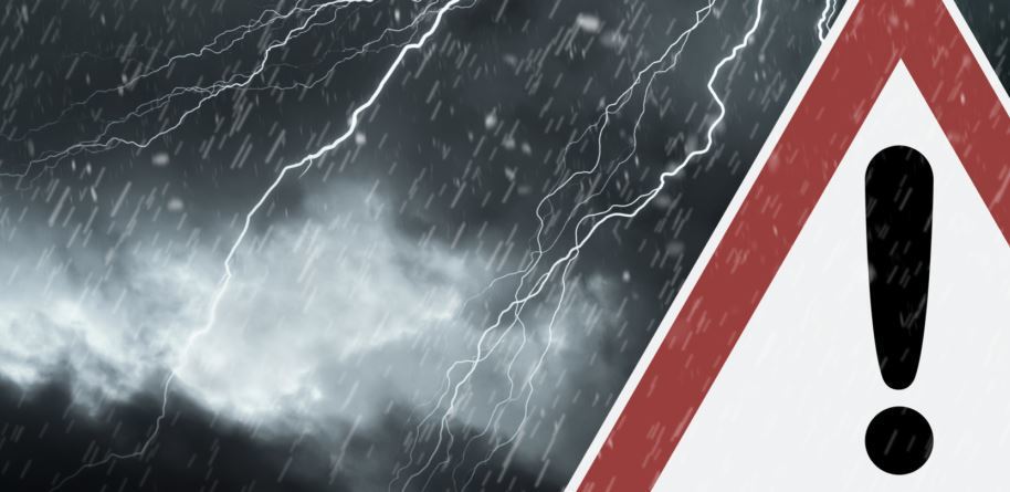 Imagen de peligro por meteorología adversa