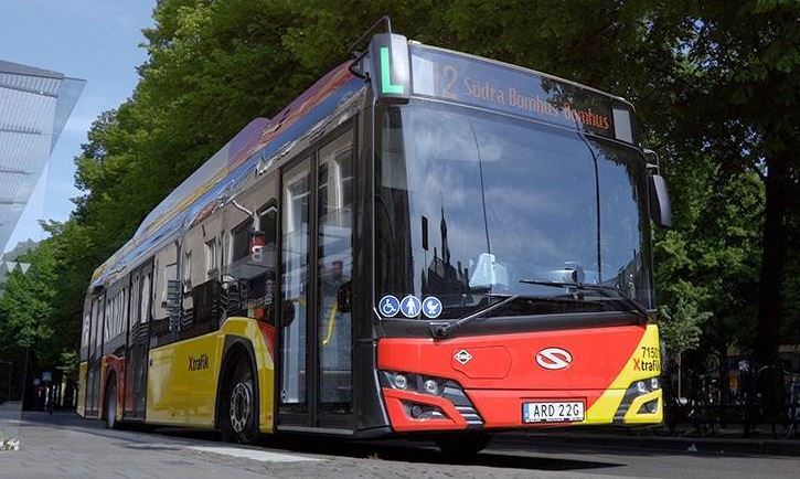 Imagen de un autobús de Varsovia
