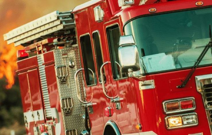 Imagen de un camión de bomberos
