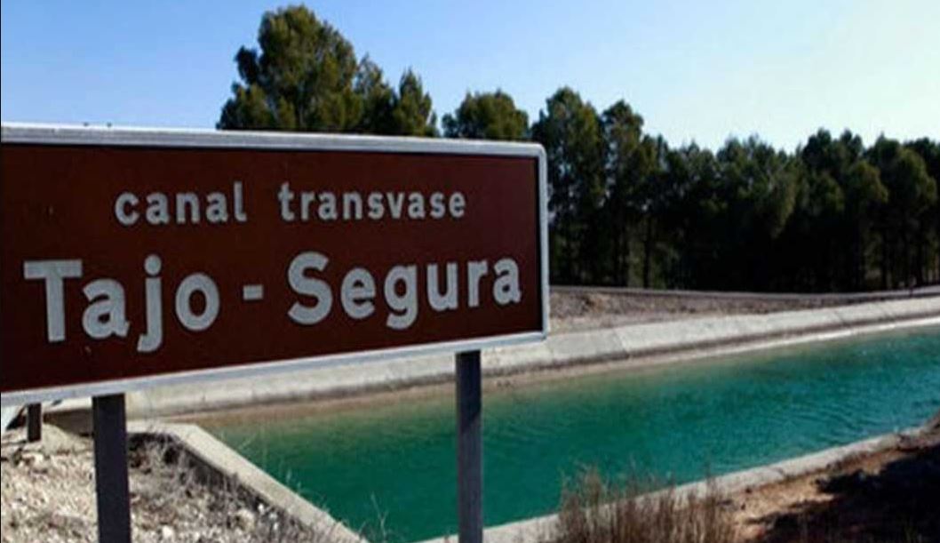 Foto del canal trasvase Tajo-Segura