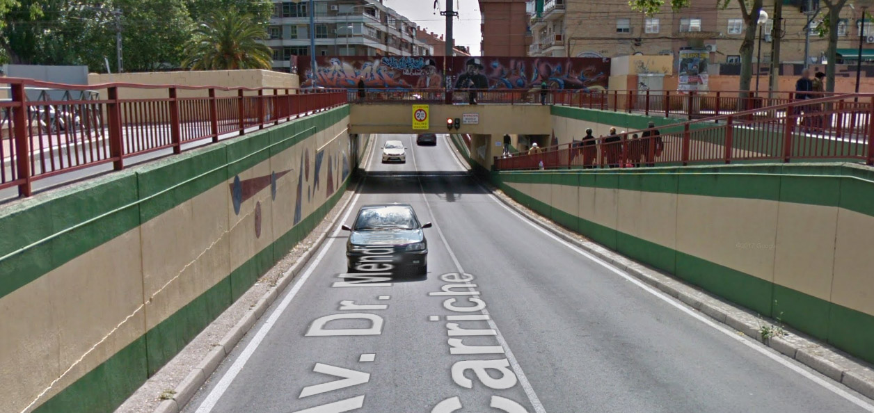 TÃºnel "tragacamiones" de LeganÃ©s