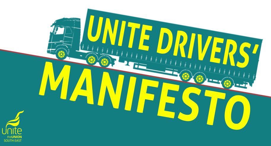 Portada del manifiesto del sindicato Unite The Union