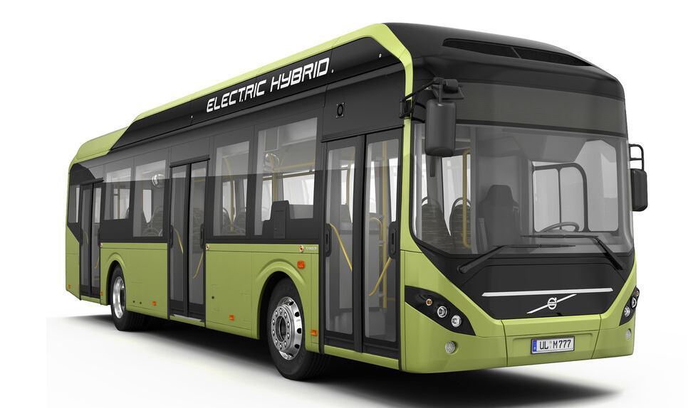 Imagen del autobús híbrido Volvo 7900 S-Charge