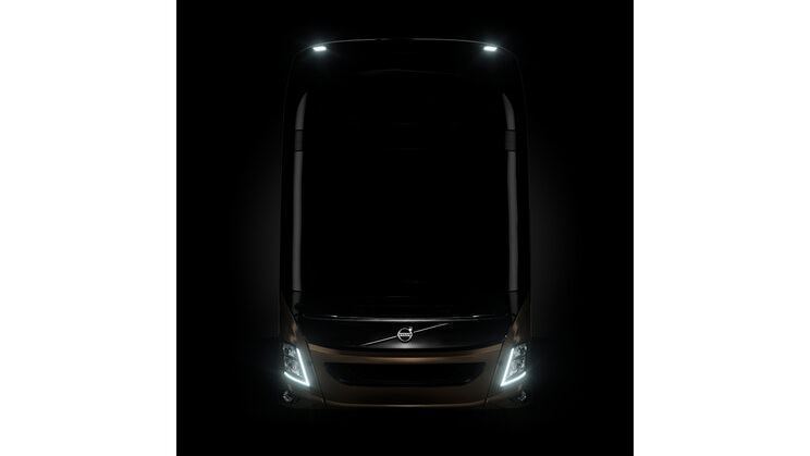 Imagen del nuevo autobús de Volvo