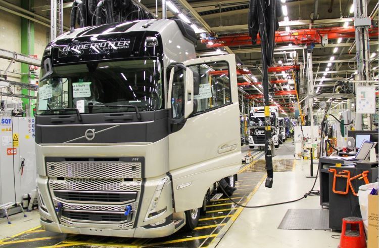 Producción en serie de los nuevos camiones de Volvo Trucks