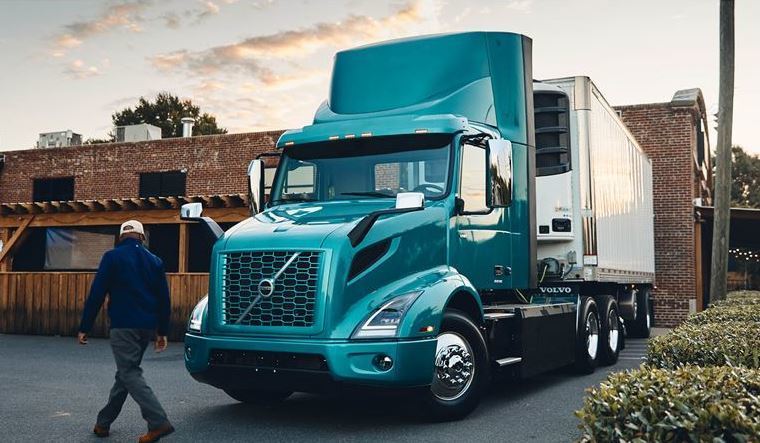 Imagen del Volvo VNR eléctrico