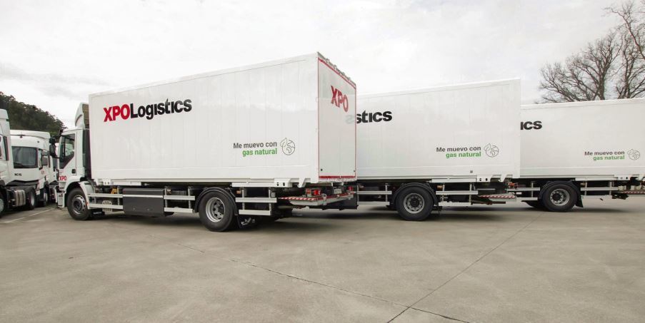 Camiones de XPO Logistics