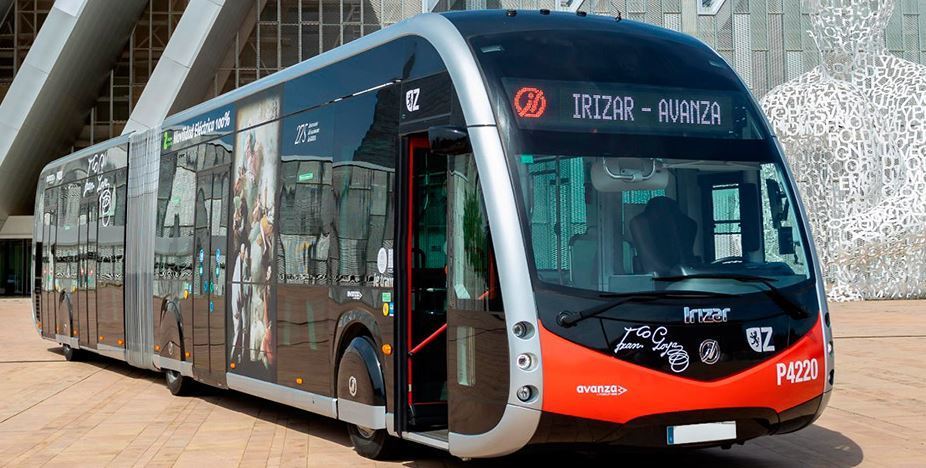 Imagen del autobús eléctrico de Irizar e-mobility