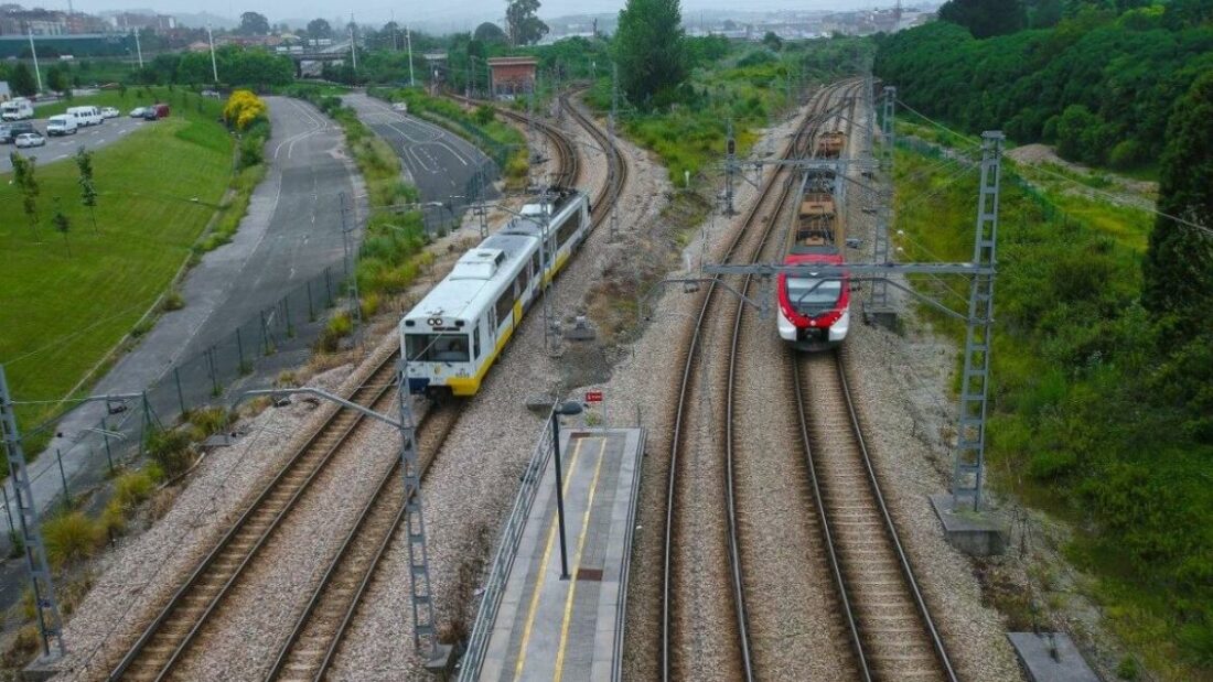 Foto de un tramo del Corredor Atlántico