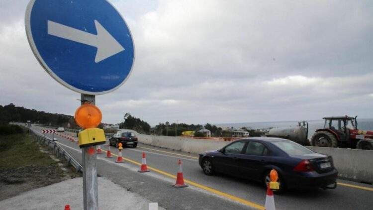 Imagen de un tramo de obras. Foto: Ministerio del Interior