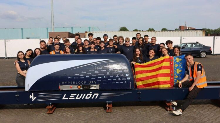 Hyperloop UPV. Foto: Logista