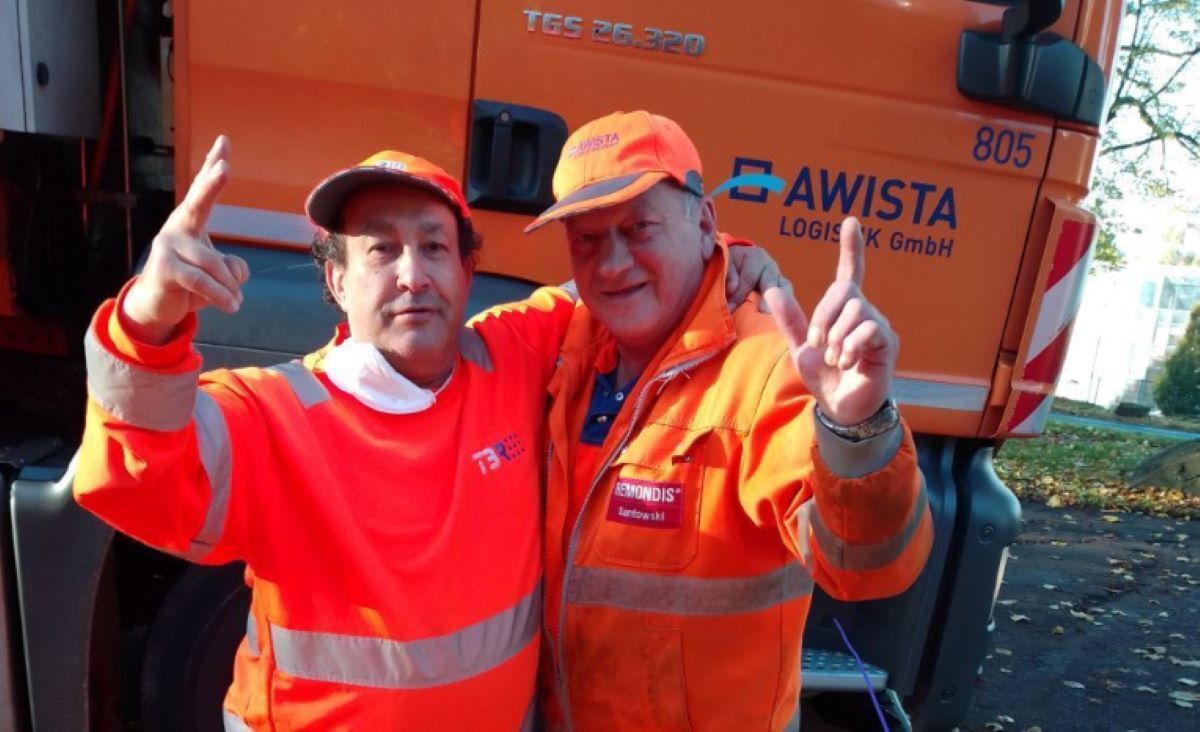 Trabajadores en Alemania: Foto: José Mateos Mariscal