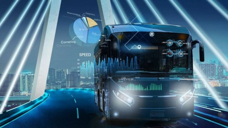 ZF Bus Connect es la solución de gestión de flotas digitales de ZF para autobuses urbanos y autocares con motores eléctricos