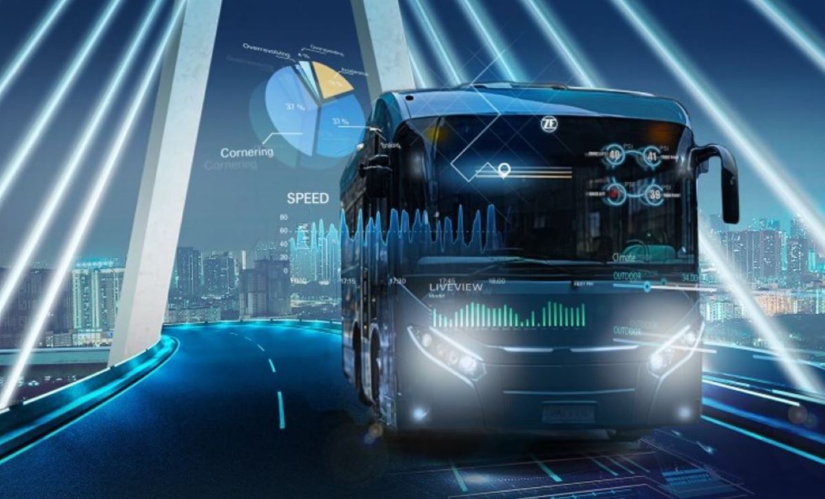 ZF Bus Connect es la solución de gestión de flotas digitales de ZF para autobuses urbanos y autocares con motores eléctricos