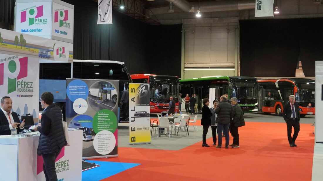 Imagen de la feria de 2023. Foto: ExpoBus Iberia