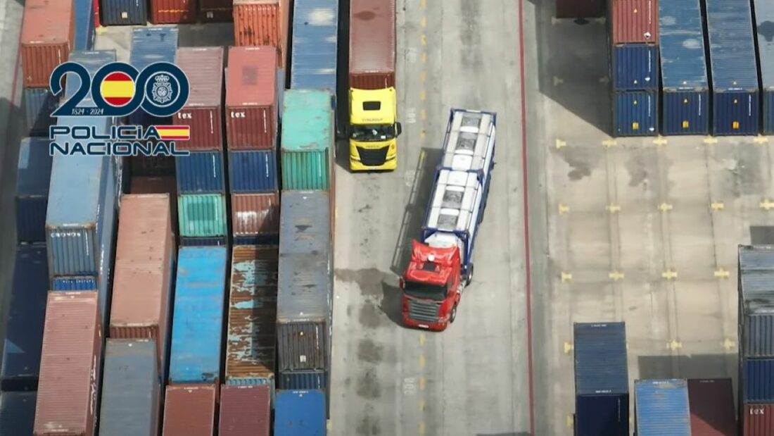 Foto: Vídeo Policía Nacional Foto: Vídeo Policía Nacional