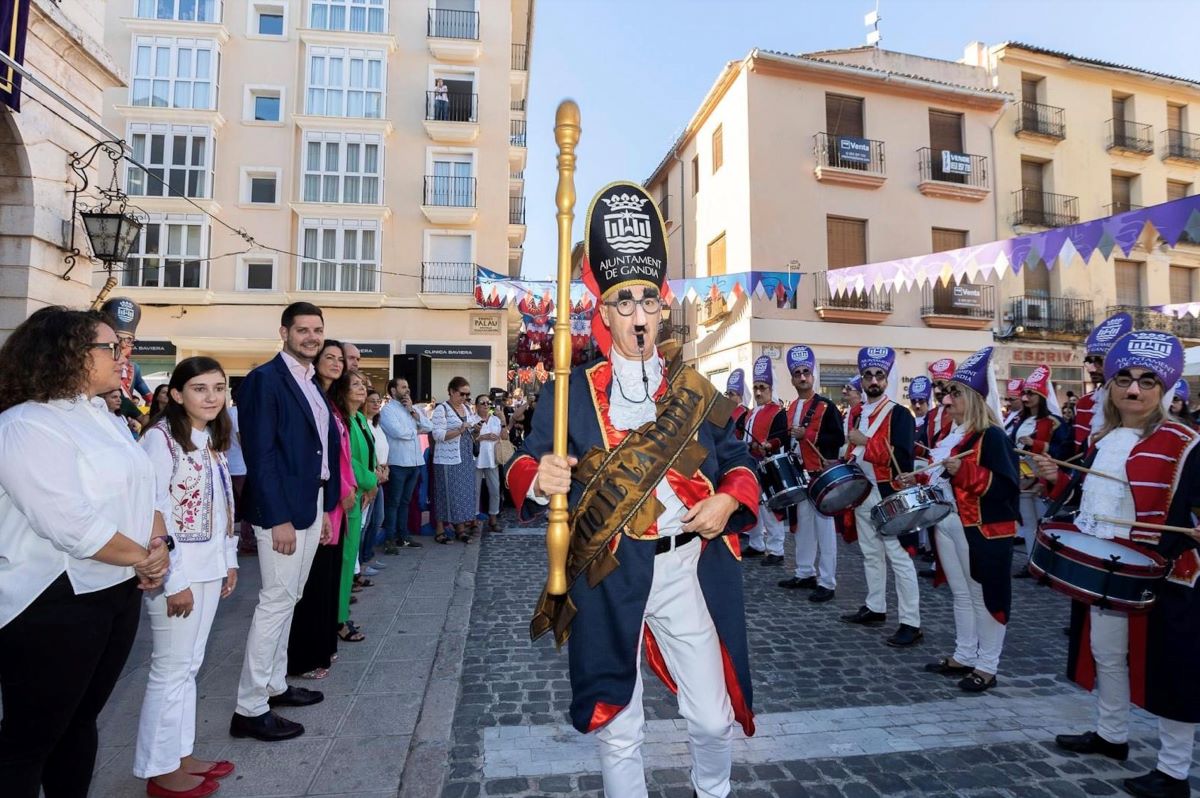 Imagen de las fiestas de Gandía. Foto: Open Comunicación