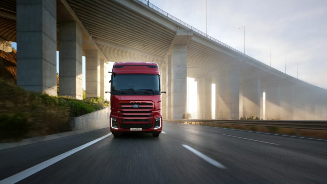 Imagen del nuevo camión F-MAX de Ford Trucks. Imagen del nuevo camión F-MAX de Ford Trucks.