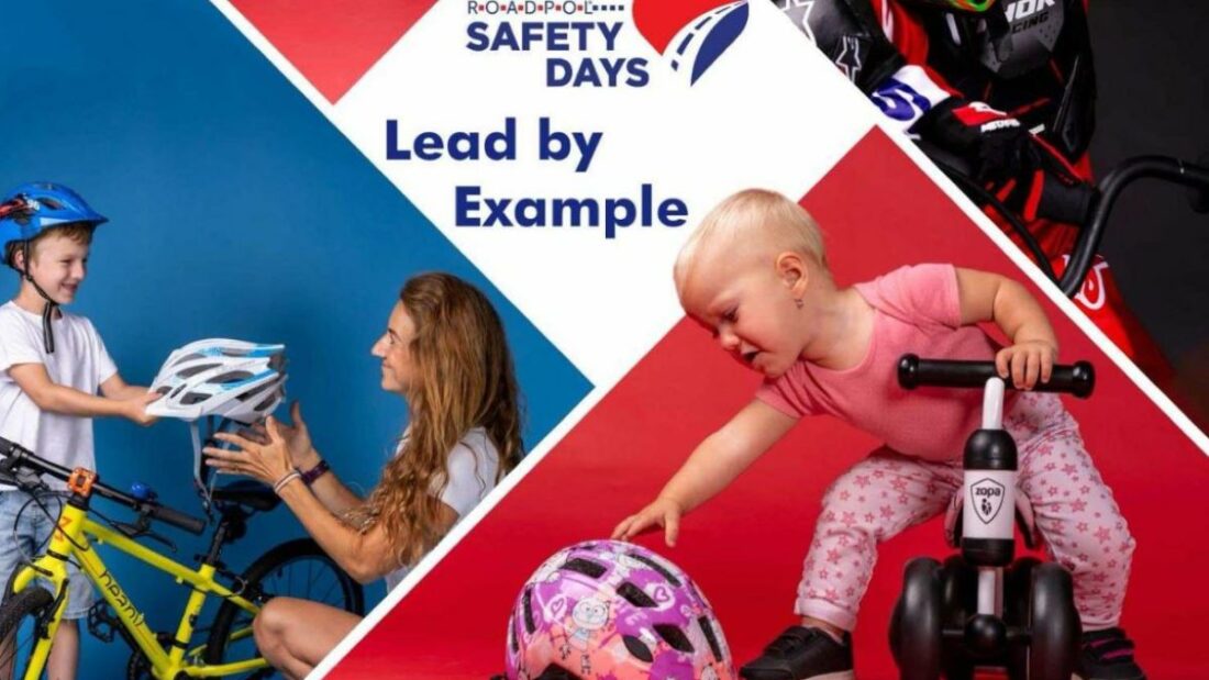 Imagen de la campaña de la ROADPOL