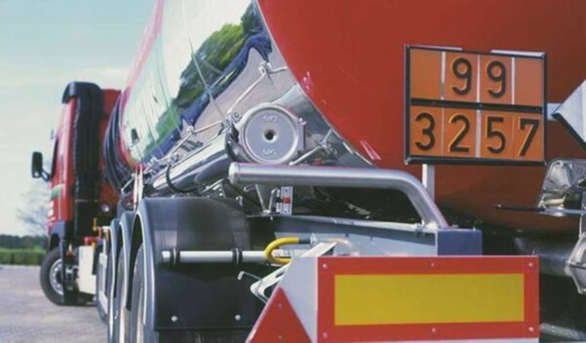 Imagen de un transporte de ADR