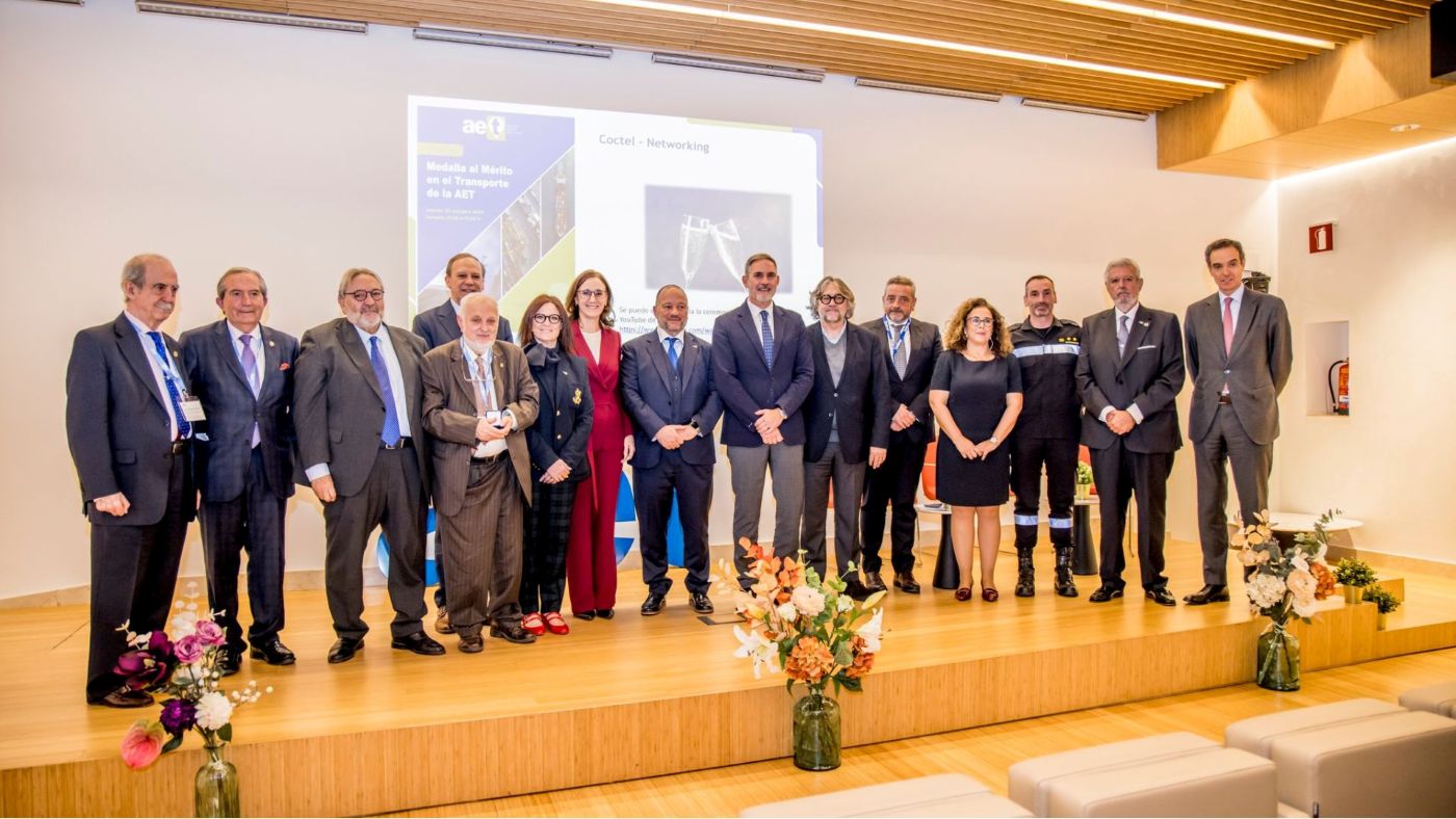 AET celebra la IV edición de las Medallas al Mérito en el Transporte. Foto: AET