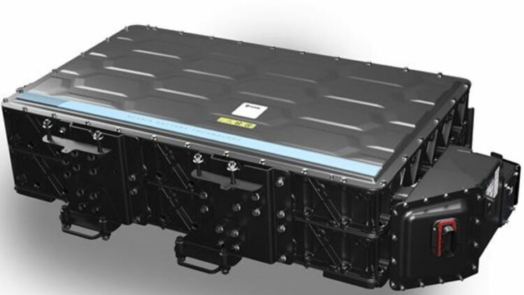 Imagen de la plataforma eléctrica de batería de Scania. Foto: Scania