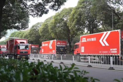 La prensa china destaca los "tres pilares" que sustentan la red logística del país. Foto: Vídeo China News