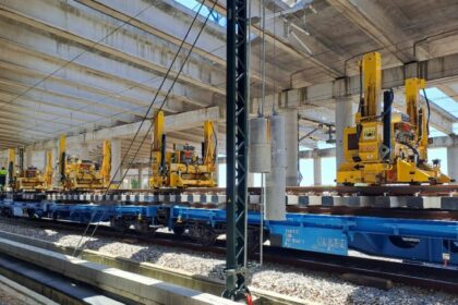 Transportes reabre el cambiador de Vilecha, que refuerza del Corredor Atlántico y la conexión de Asturias. Foto: Ministerio de Transportes y Movilidad Sostenible Transportes reabre el cambiador de Vilecha, que refuerza del Corredor Atlántico y la conexión de Asturias. Foto: Ministerio de Transportes y Movilidad Sostenible