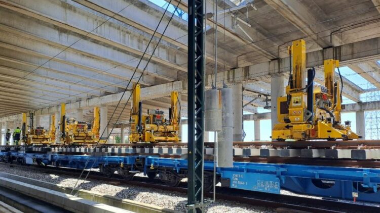 Transportes reabre el cambiador de Vilecha, que refuerza del Corredor Atlántico y la conexión de Asturias. Foto: Ministerio de Transportes y Movilidad Sostenible