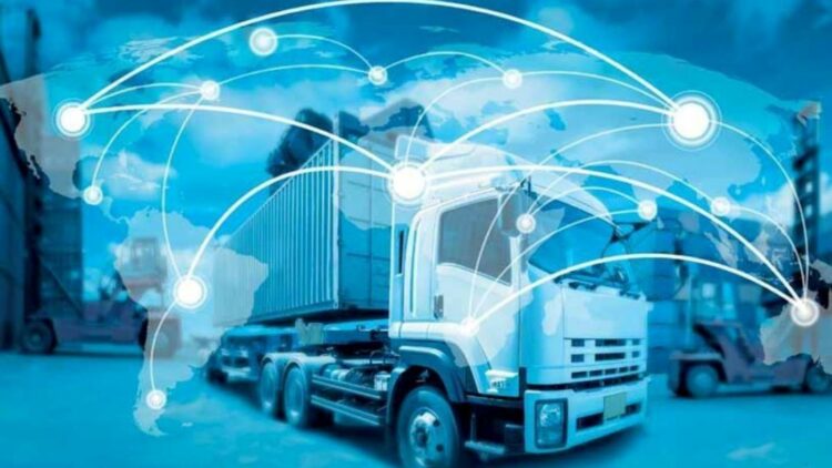 Cadena de suministro. Foto de archivo