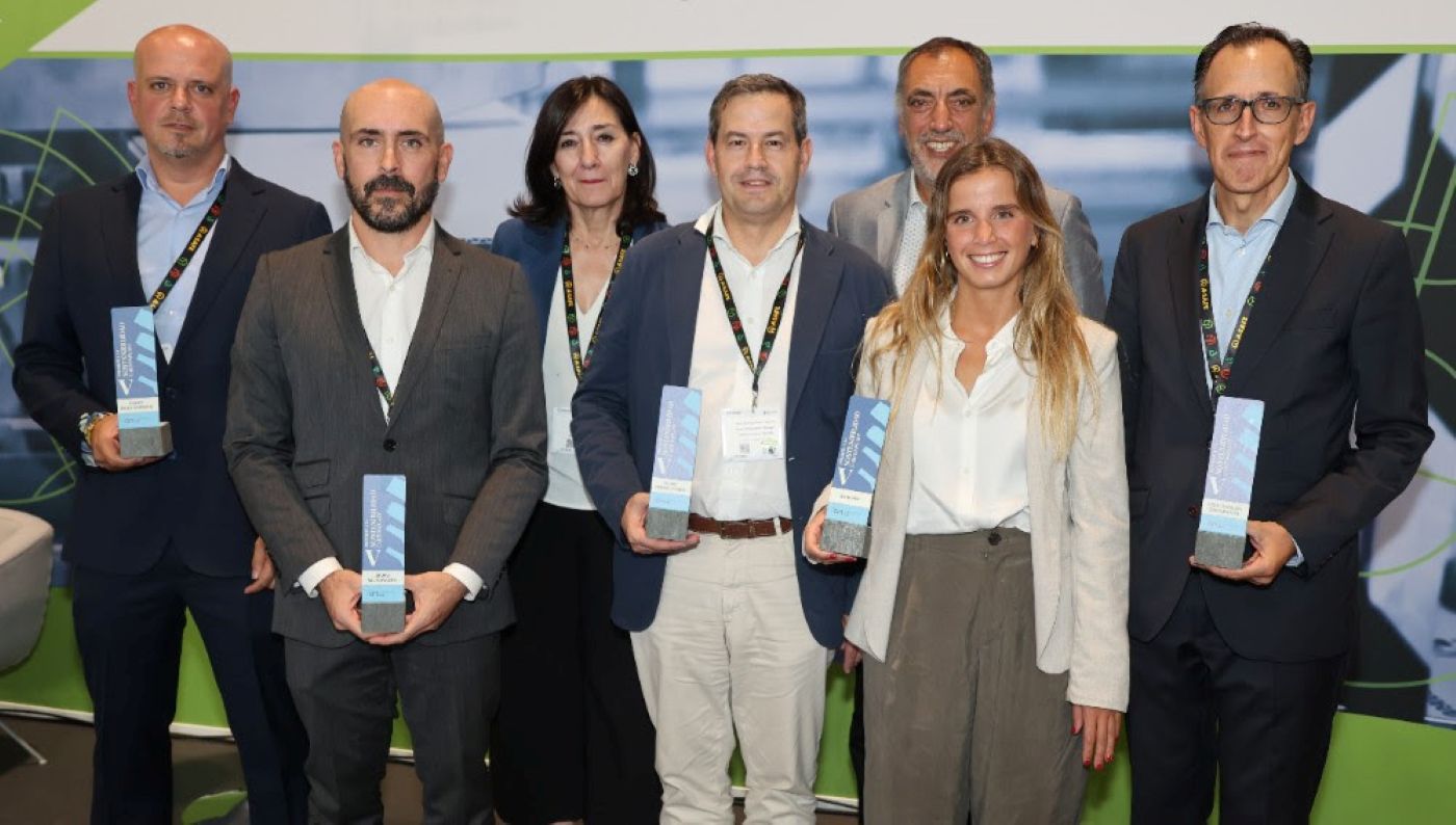 Imagen de los galardonados. Foto: Cartonplast Imagen de los galardonados. Foto: Cartonplast