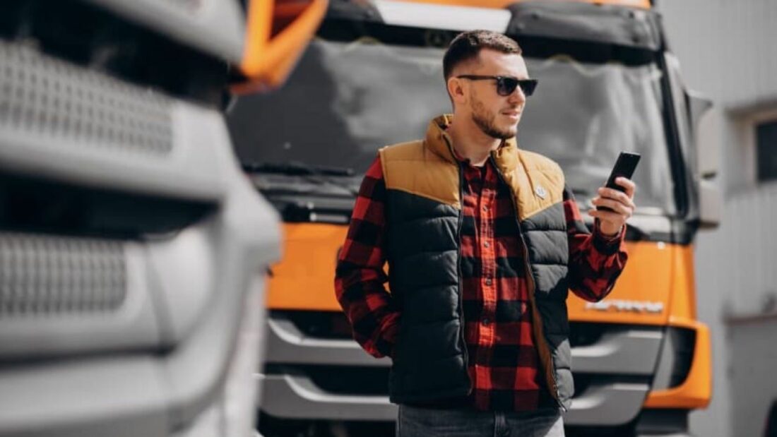 Control horario en empresas de transporte. Foto: Kronjop Control horario en empresas de transporte. Foto: Kronjop