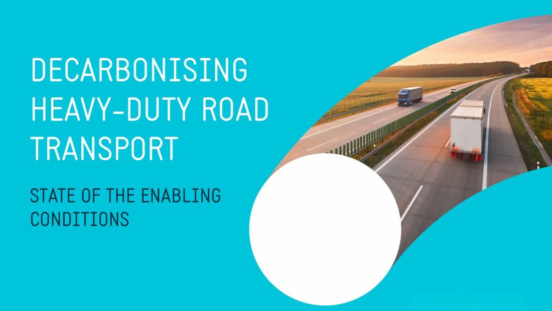 Descarbonización del transporte por carretera: estado de las condiciones propicias. Foto: ACEA Descarbonización del transporte por carretera: estado de las condiciones propicias. Foto: ACEA