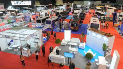 Vista de ExpoBus 2023. Foto: ExpoBus 2025 Vista de ExpoBus 2023. Foto: ExpoBus 2025