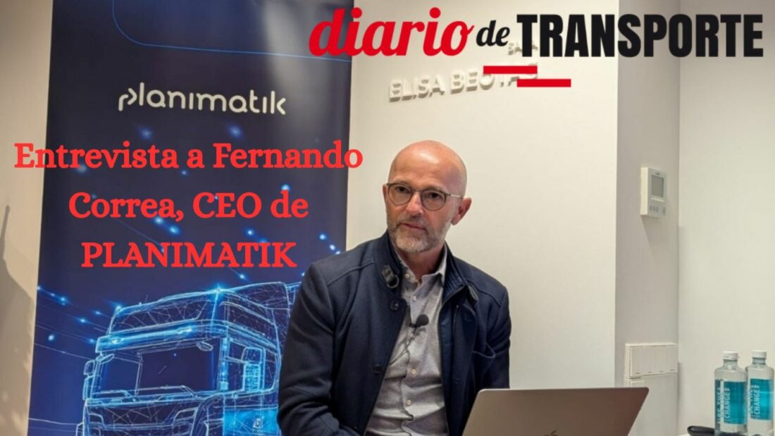 En la Radio de Diario de Transporte: Fernando Correa, CEO de Cargobot y Planimatik. Foto: Fernando Correa