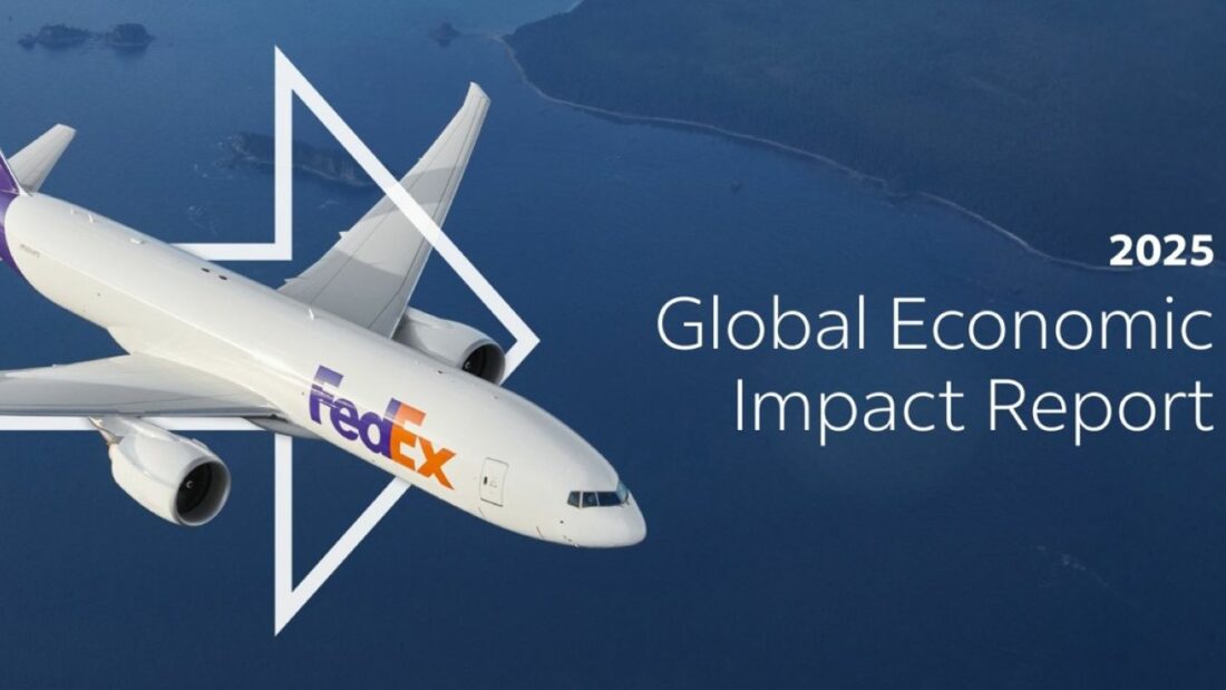 FedEx genera un impacto económico de 126.000 millones de dólares a nivel mundial en 2025. Foto: FedEx