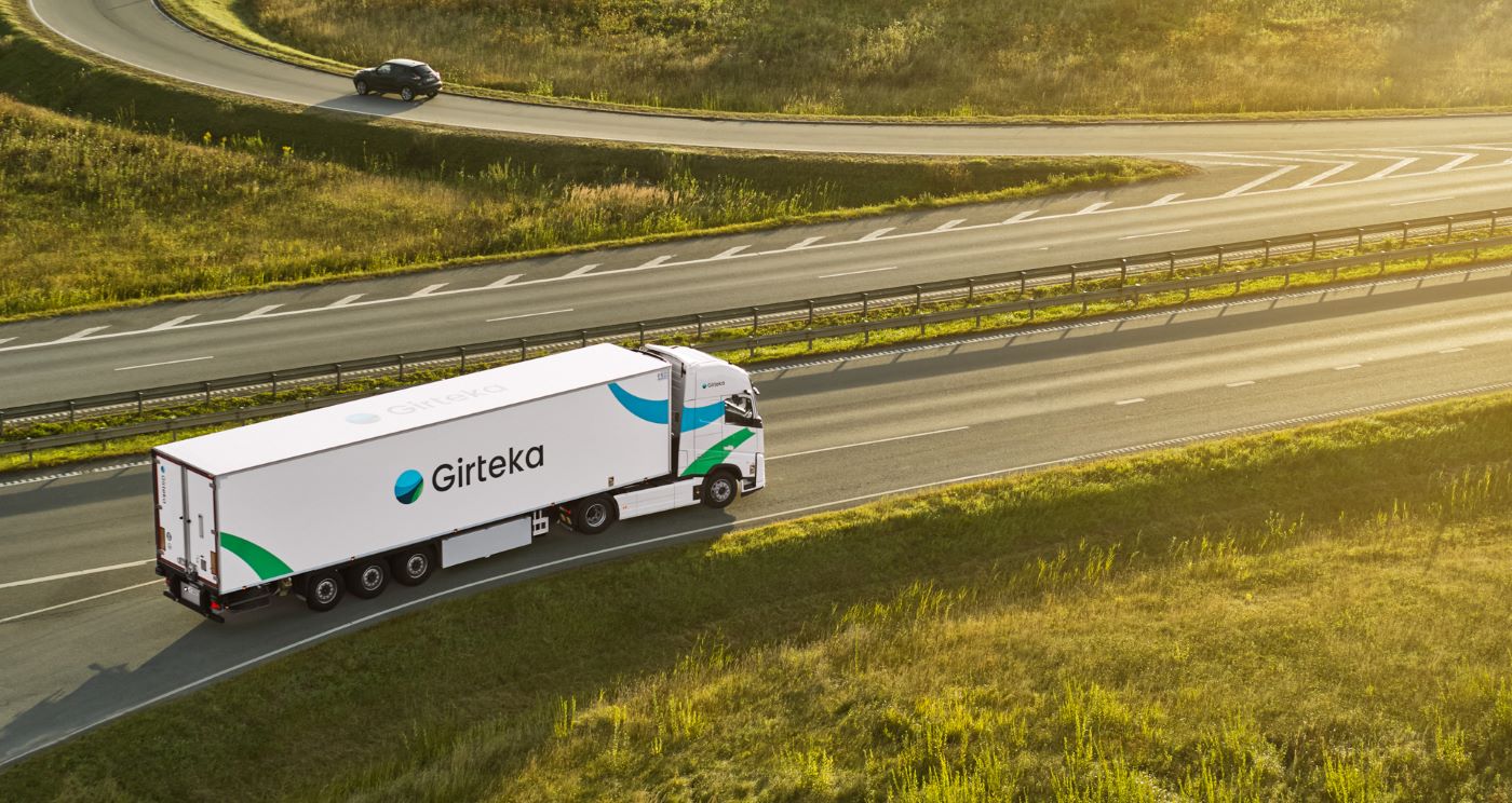 Girteka obtiene 74 millones de financiación para modernizar su flota de camiones