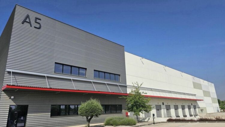 Imagen del nuevo almacén logístico. Foto: Grupo Moldtrans