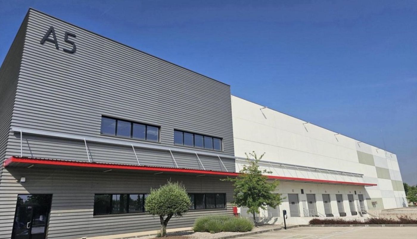Imagen del nuevo almacén logístico. Foto: Grupo Moldtrans