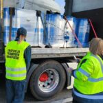 Imagen de las inspecciones de transporte ADR en Francia. Fotos: Gobierno de Polonia Imagen de las inspecciones de transporte ADR en Francia. Fotos: Gobierno de Polonia