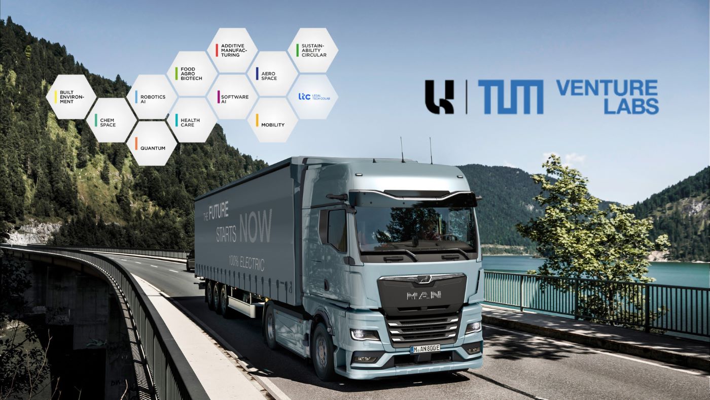 MAN Truck & Bus y TUM Venture Labs firman una alianza estratégica para la movilidad. Foto: MAN