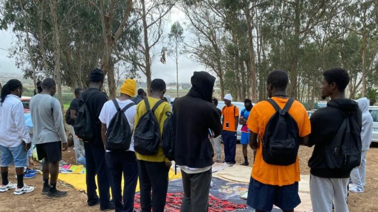 Imagen de migrantes en la Unión Europea. Foto de archivo