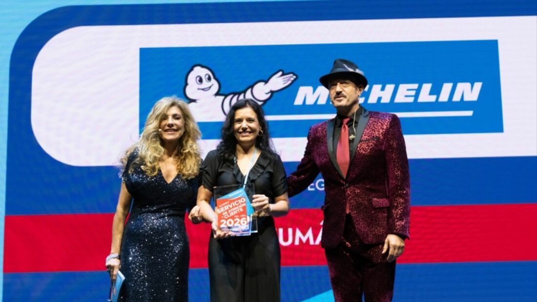 Michelin, premiado por noveno año como "Servicio Elegido del Año" en neumáticos. Foto: Michelin