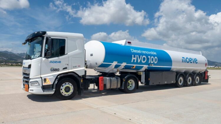 Moeve, pionera en suministrar HVO dentro de un aeropuerto español. Foto: Moeve