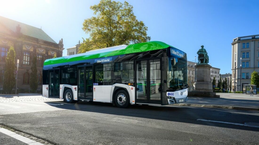 Urbino 10.5 eléctrico. Foto: Solaris Urbino 10.5 eléctrico. Foto: Solaris