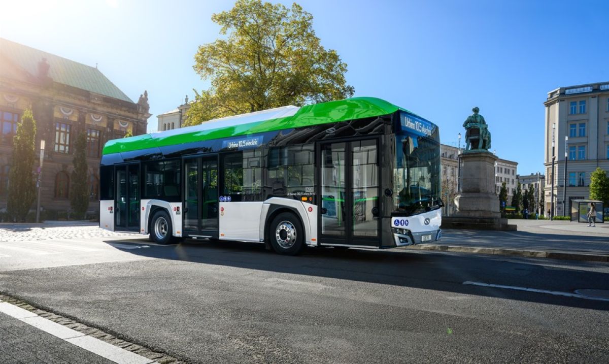 Urbino 10.5 eléctrico. Foto: Solaris Urbino 10.5 eléctrico. Foto: Solaris