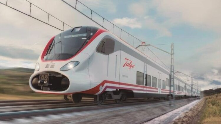 Imagen de un tren Talgo. Foto: GMV